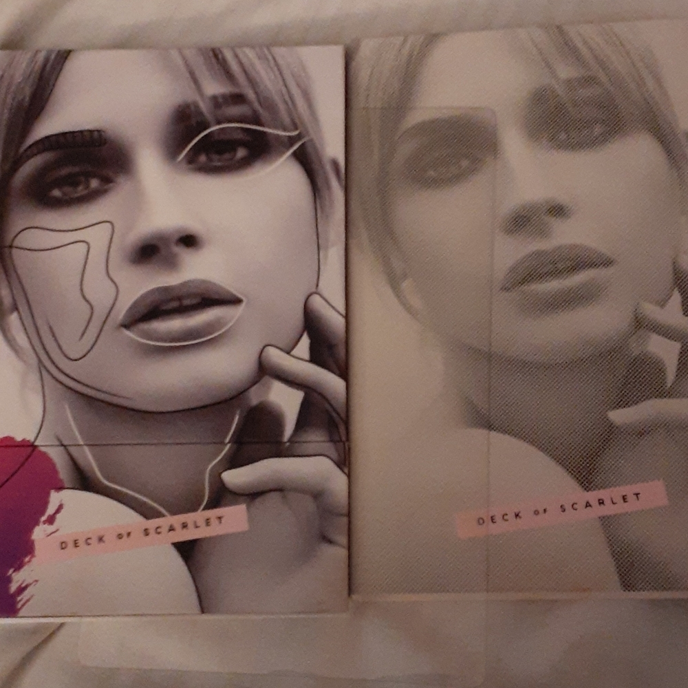 Deck of scarlet get your pink on eye shadow pallet